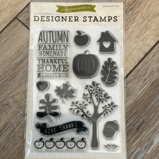 Thankful Home Stamps EPSTAMP78 Fall