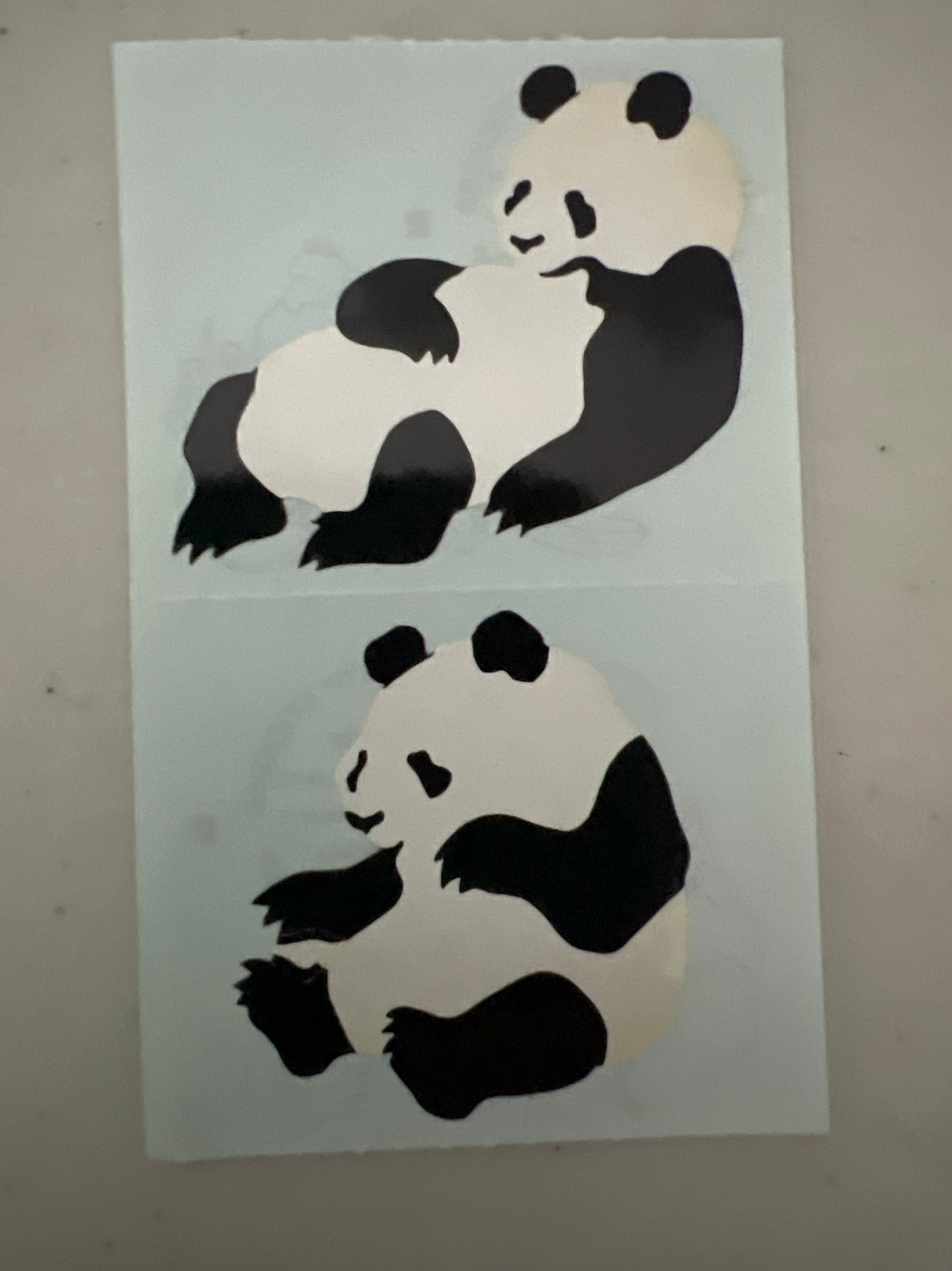 Mrs. Grossman’s Stickers Animals Panda 1/2 Sheet