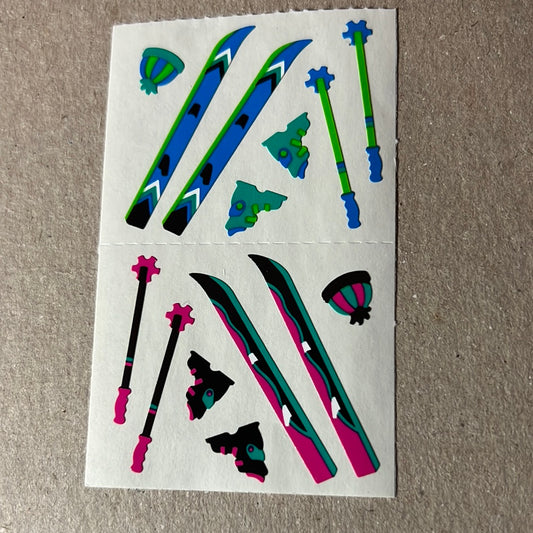Mrs. Grossman’s Stickers Skis 1/2 Sheet Winter