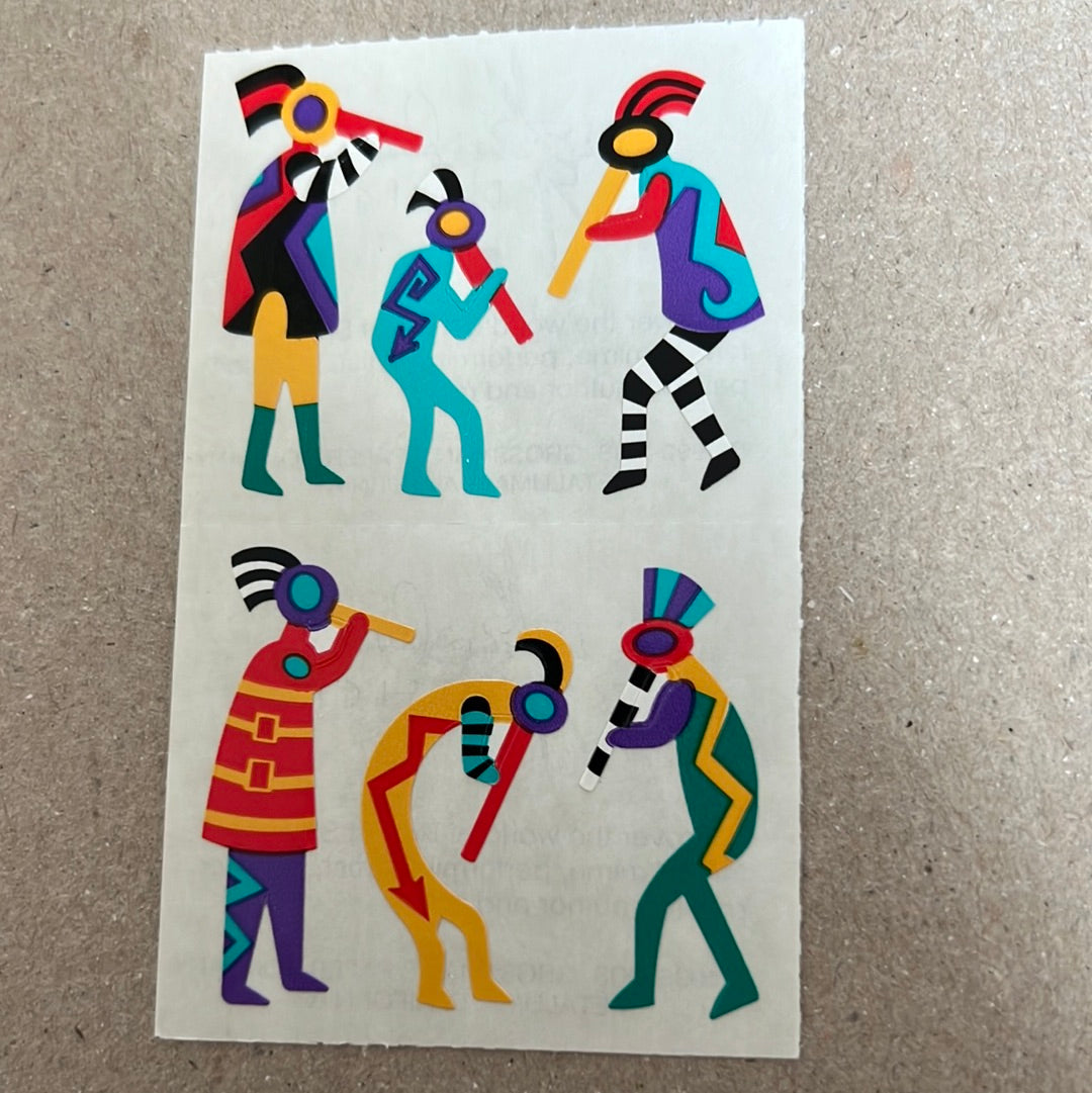 Mrs. Grossman’s Stickers Southwest Kokopelli 1/2 Sheet
