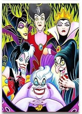 Diamond Painting Kits Disney Villians F261