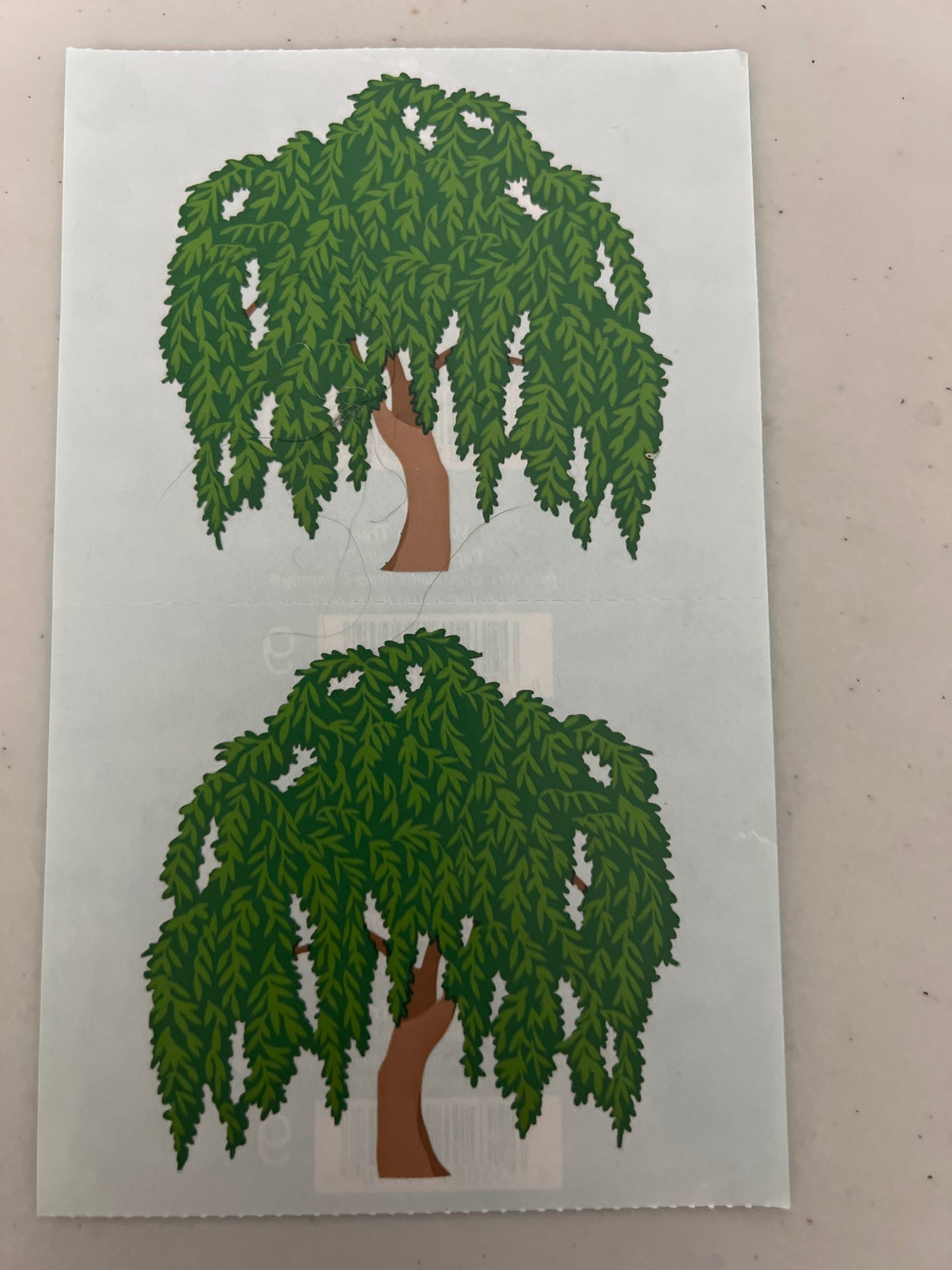 Mrs. Grossman’s Large Stickers Willow Tree New