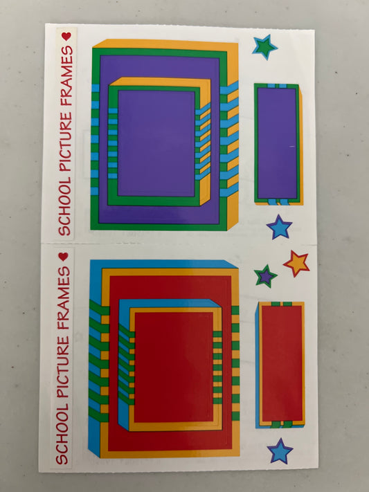 Mrs. Grossman’s Large Stickers Frame All Star Small New