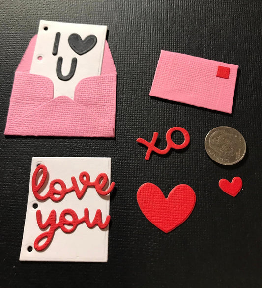Love Letters Die Cuts Valentine’s