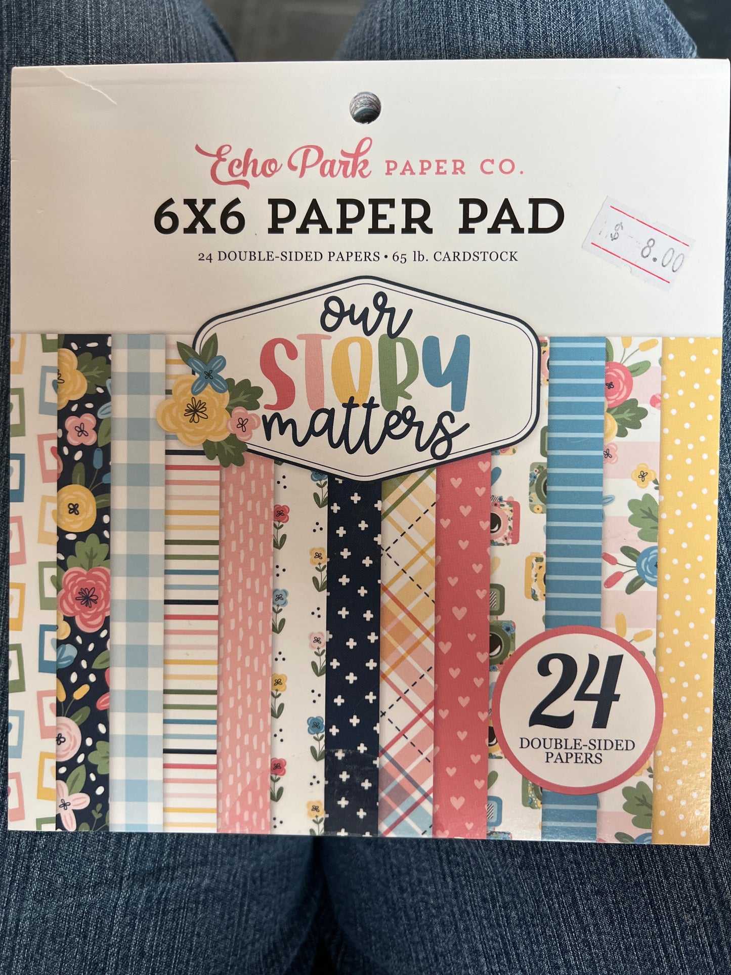 Echo Park Our Story Matters 6x6 Paper Pad