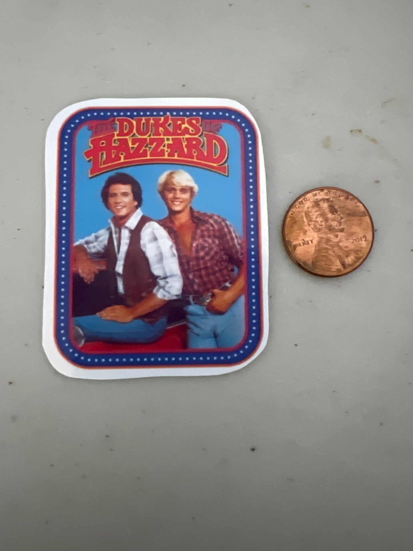 Dukes of Hazard Stickers