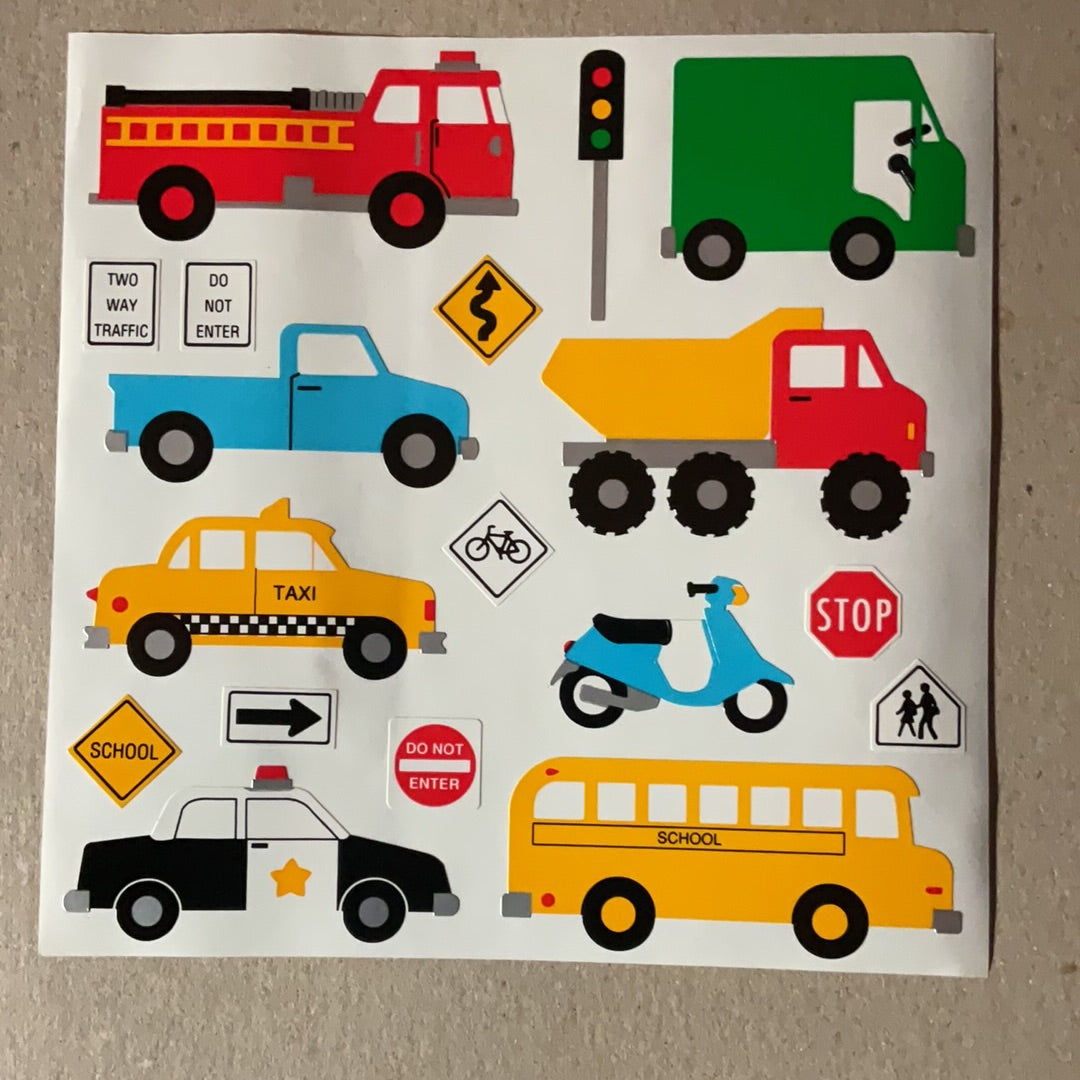 Mrs. Grossman’s Extravagant Stickers Vehicles