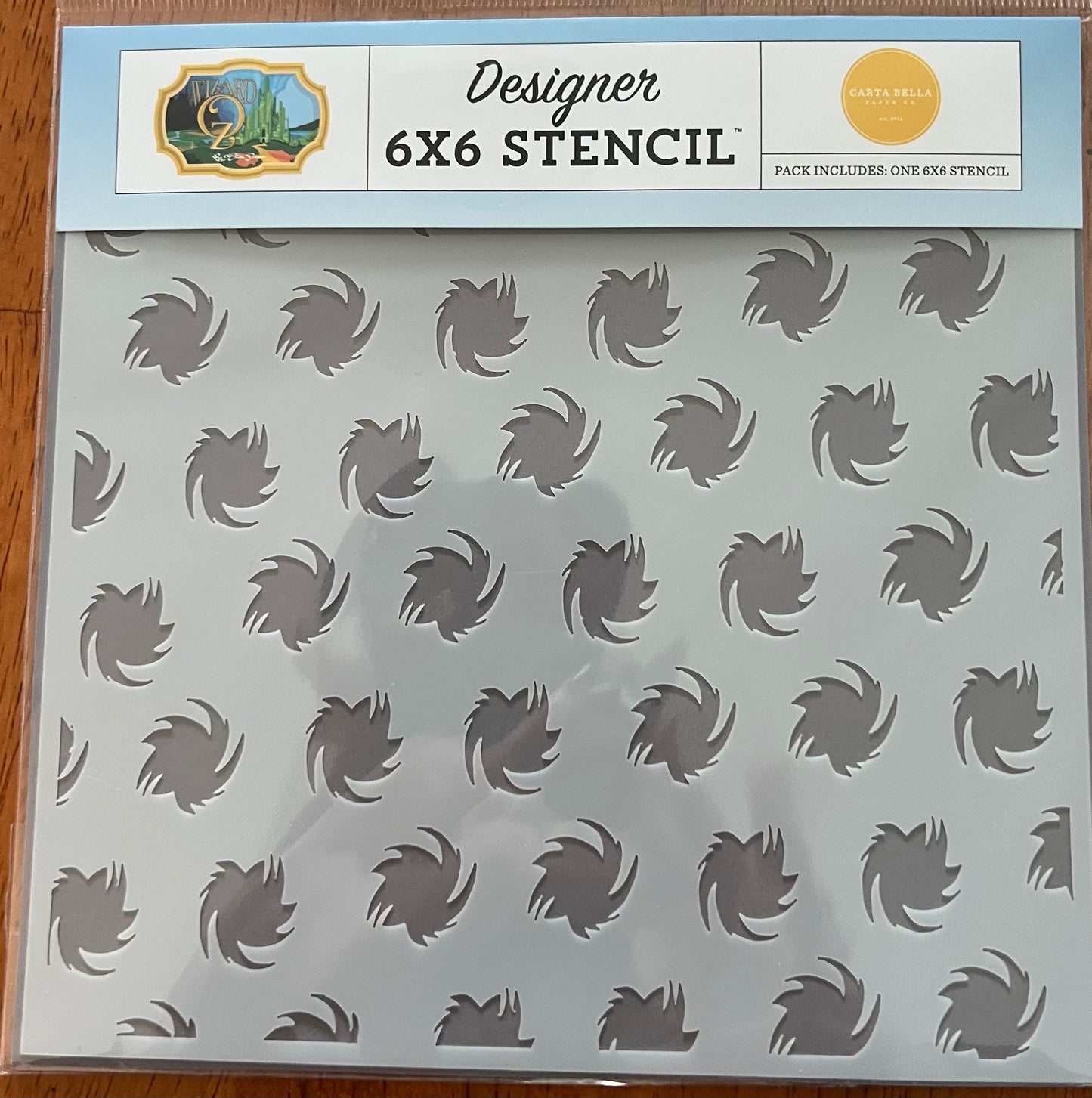 Echo Park Wizard of Oz 6x6 Twister Stencil