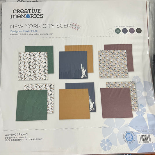 Creative Memories New York City Paper Pack