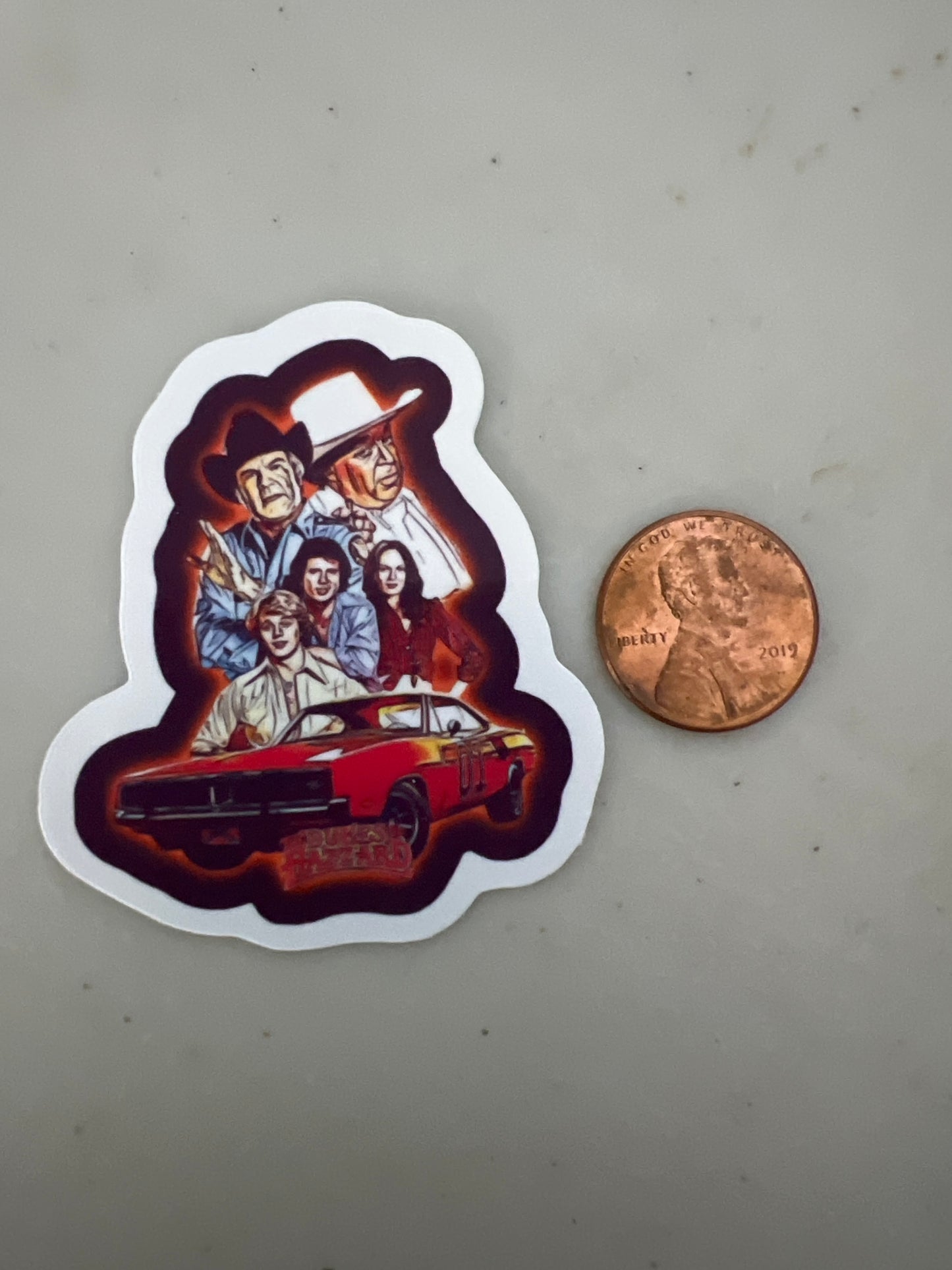 Dukes of Hazard Stickers