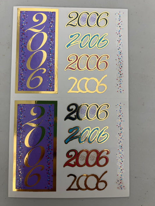 Mrs. Grossman’s Large Stickers 2006 New