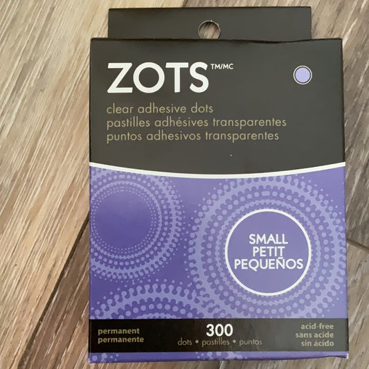Zots Clear Adhesive Dots 300