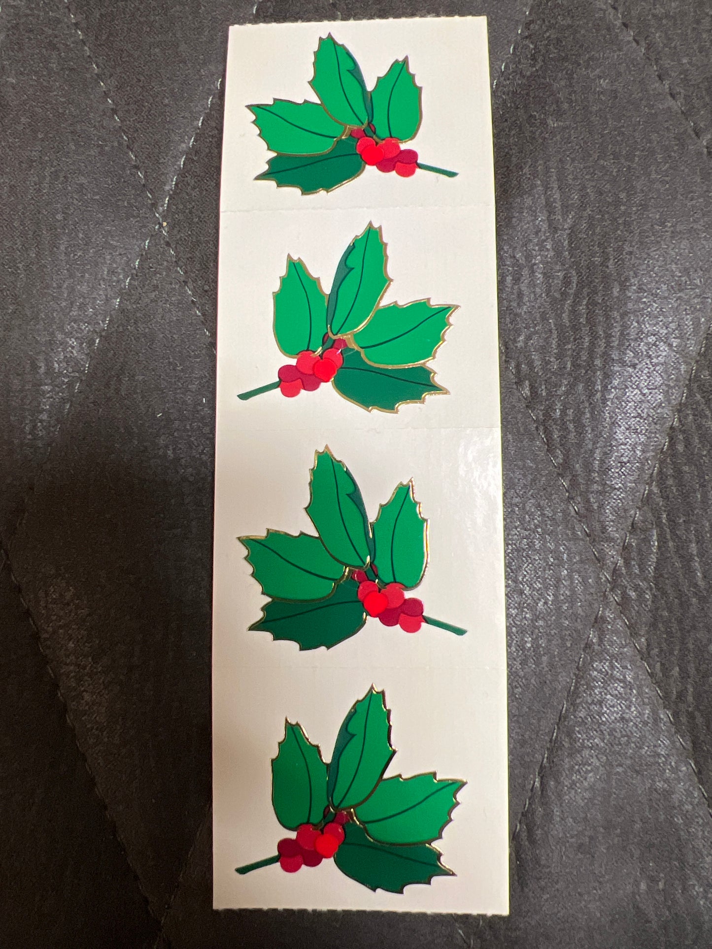 Mrs. Grossman’s Stickers Christmas Holly New