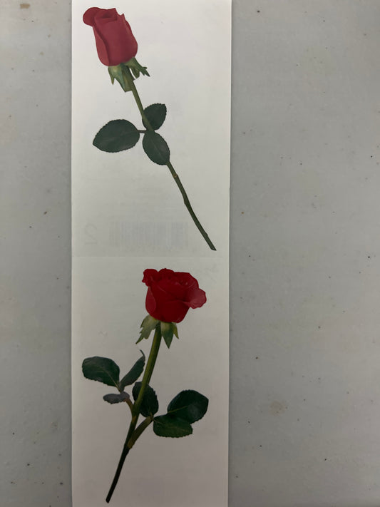 Mrs. Grossman’s Stickers Flowers Rosebud  New