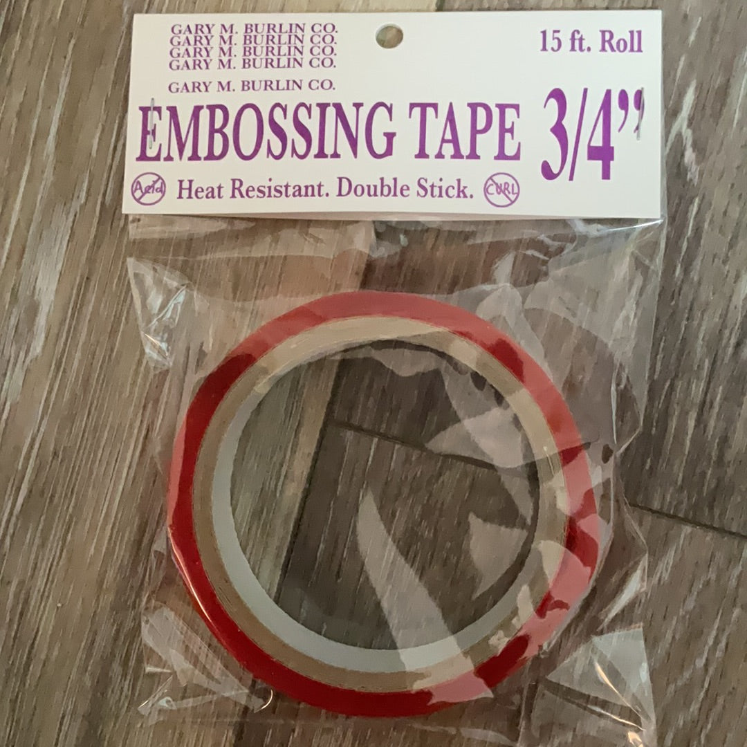 Heavy Duty Red Tape 3/4” Adhesive