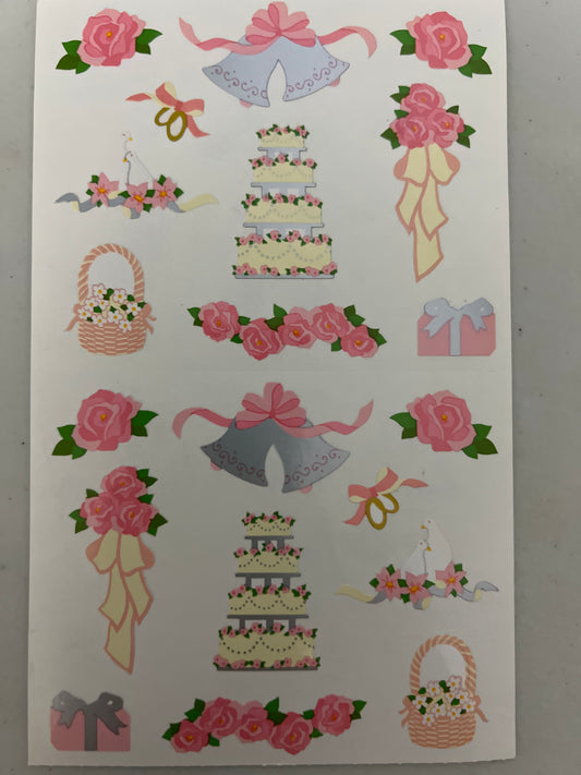 Mrs. Grossman’s Large Stickers Wedding Cake New
