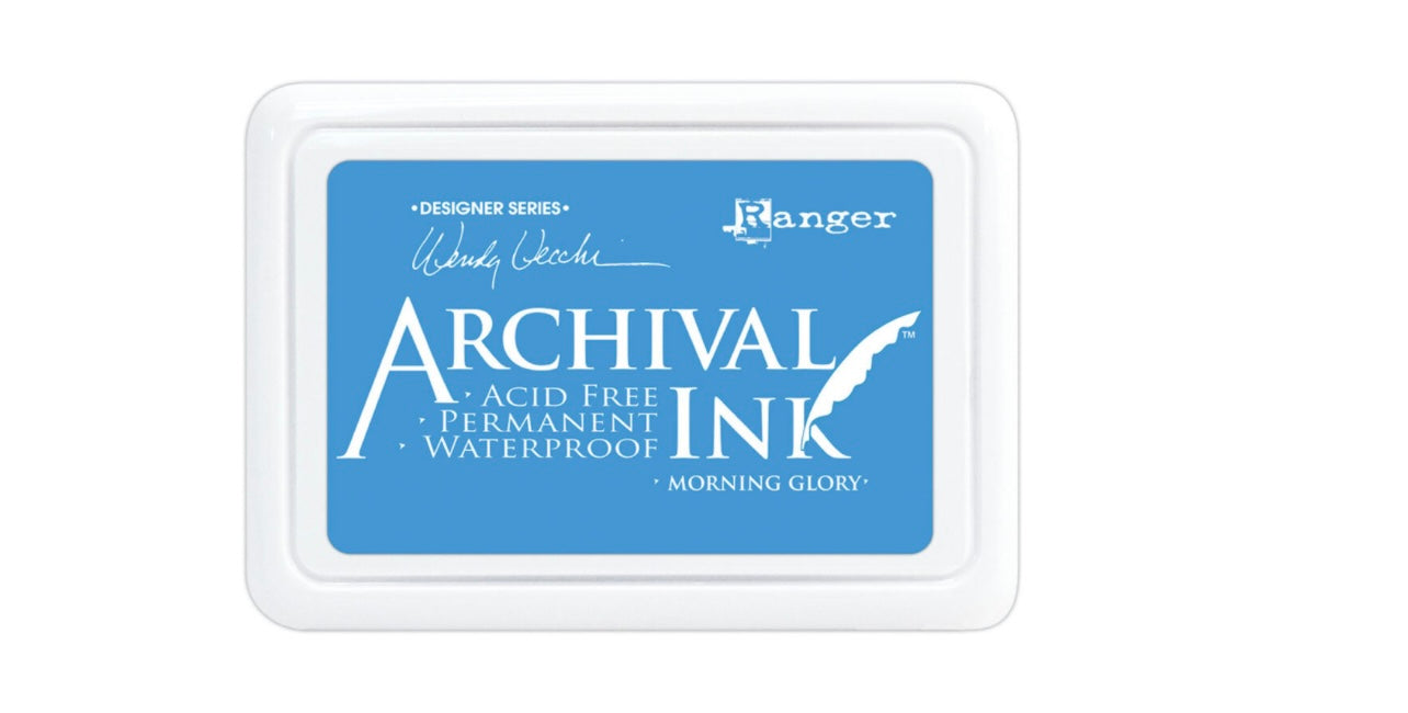 Archival Ink Pads Morning Glory cardmaking