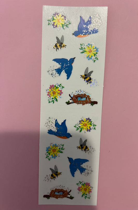 Mrs. Grossman’s Stickers Birds and Bees New