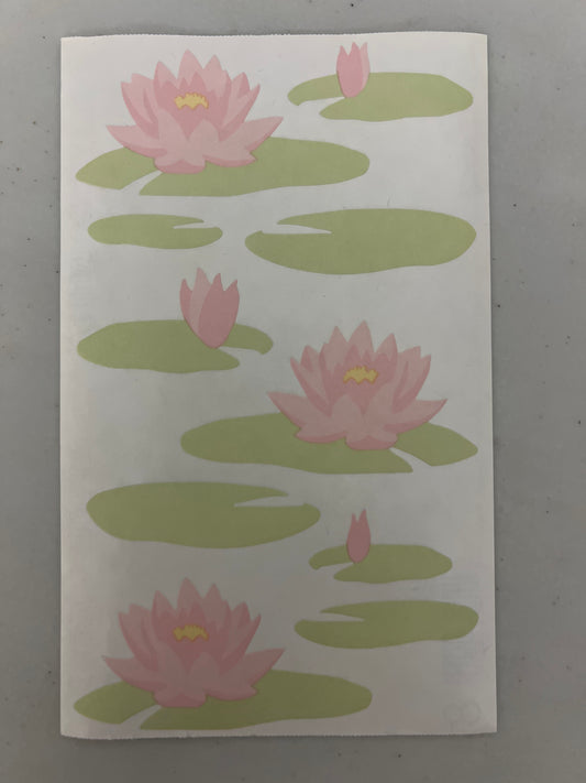 Mrs. Grossman’s Large Stickers Vellum Lily Pad New