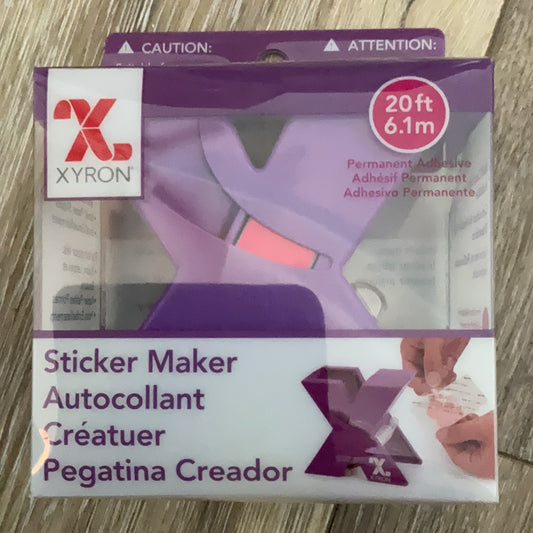 Xyron “The X” Sticker Maker Adhesive