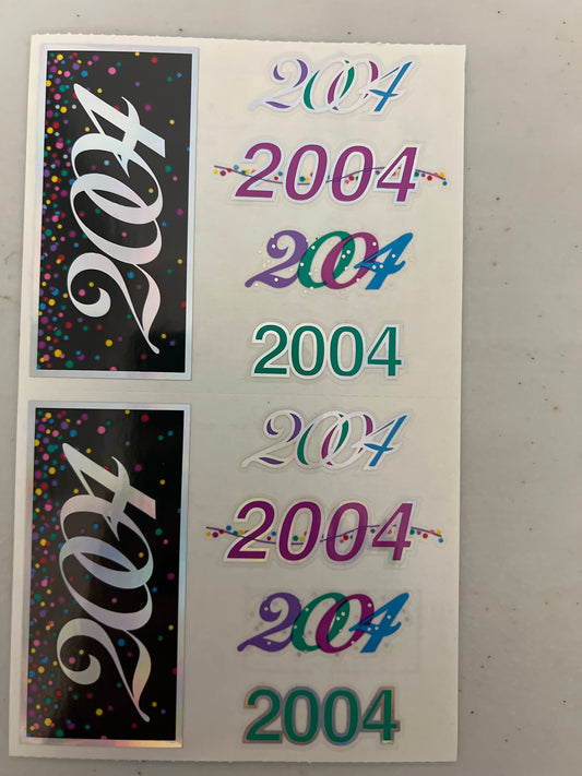 Mrs. Grossman’s Large Stickers 2004 New