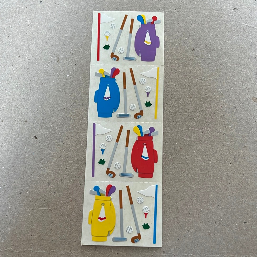 Mrs. Grossman’s Stickers Sports Golf