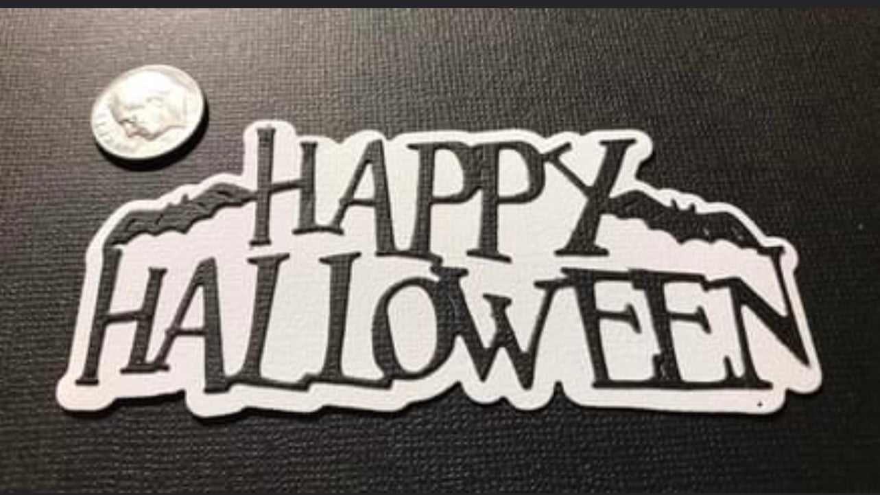 Happy Halloween Die Cuts