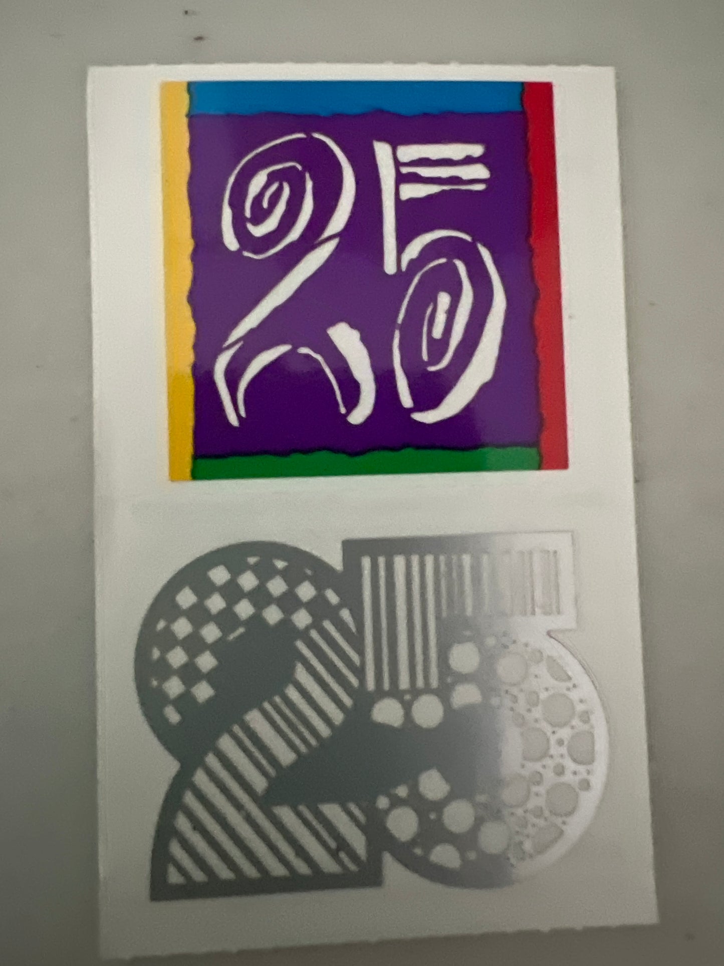 Mrs. Grossman’s Stickers Birthday 25 1/2 Sheet