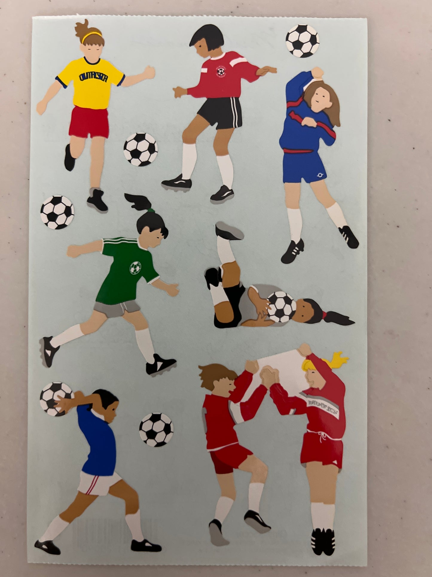 Mrs. Grossman’s Large Stickers Girl’s Soccer New