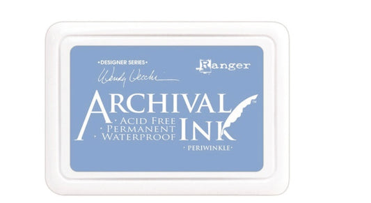 Archival Ink Pads Periwinkle cardmaking