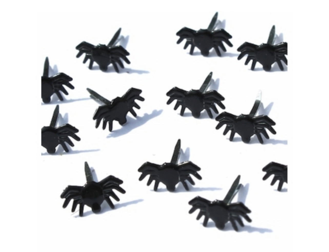 Mini Spider Brads Embellishments 39B Halloween