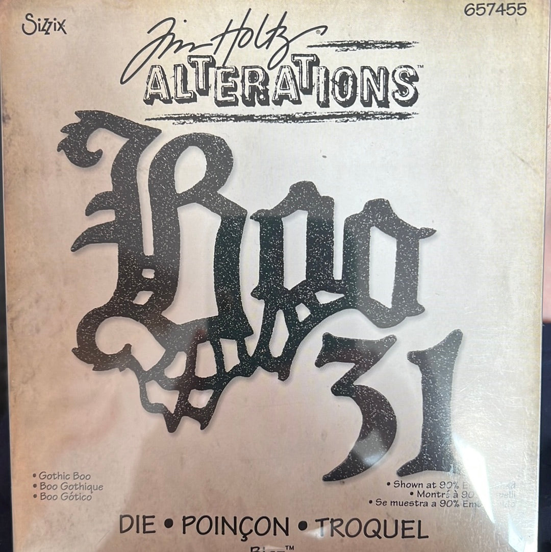 Sizzix Die Gothic Boo