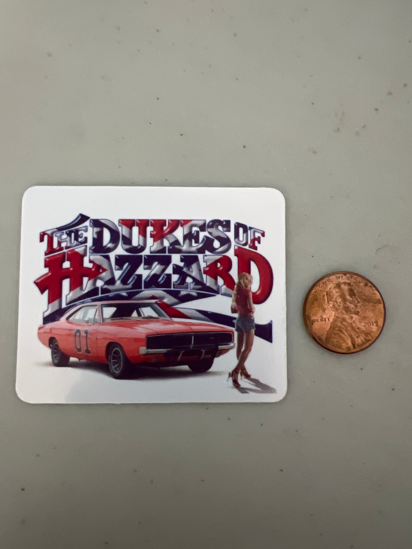 Dukes of Hazard Stickers