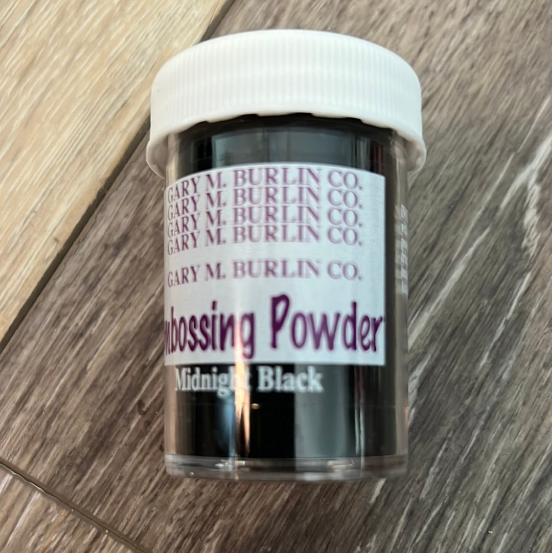 Midnight Black Embossing Powder