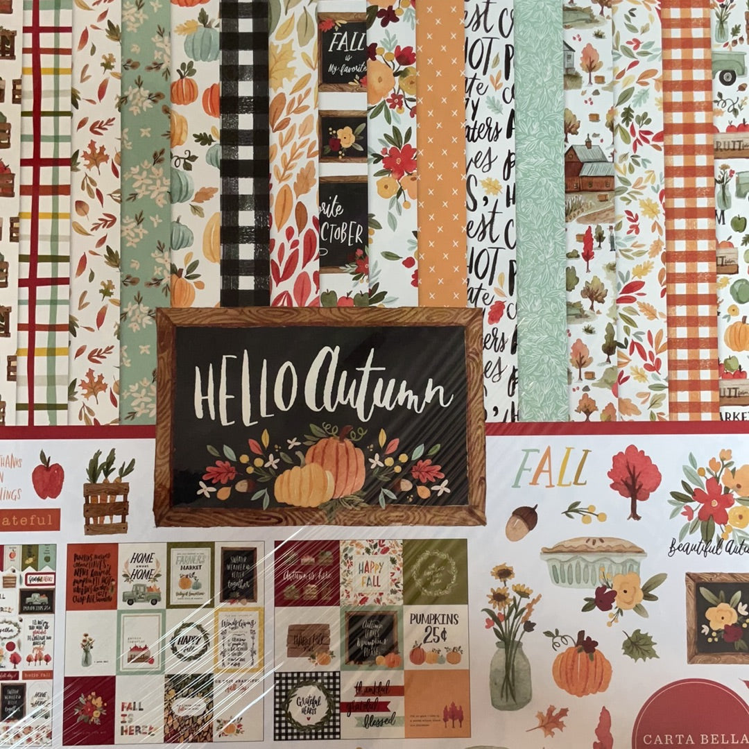Echo Park Hello Autumn Collection CBHEA122016 Fall