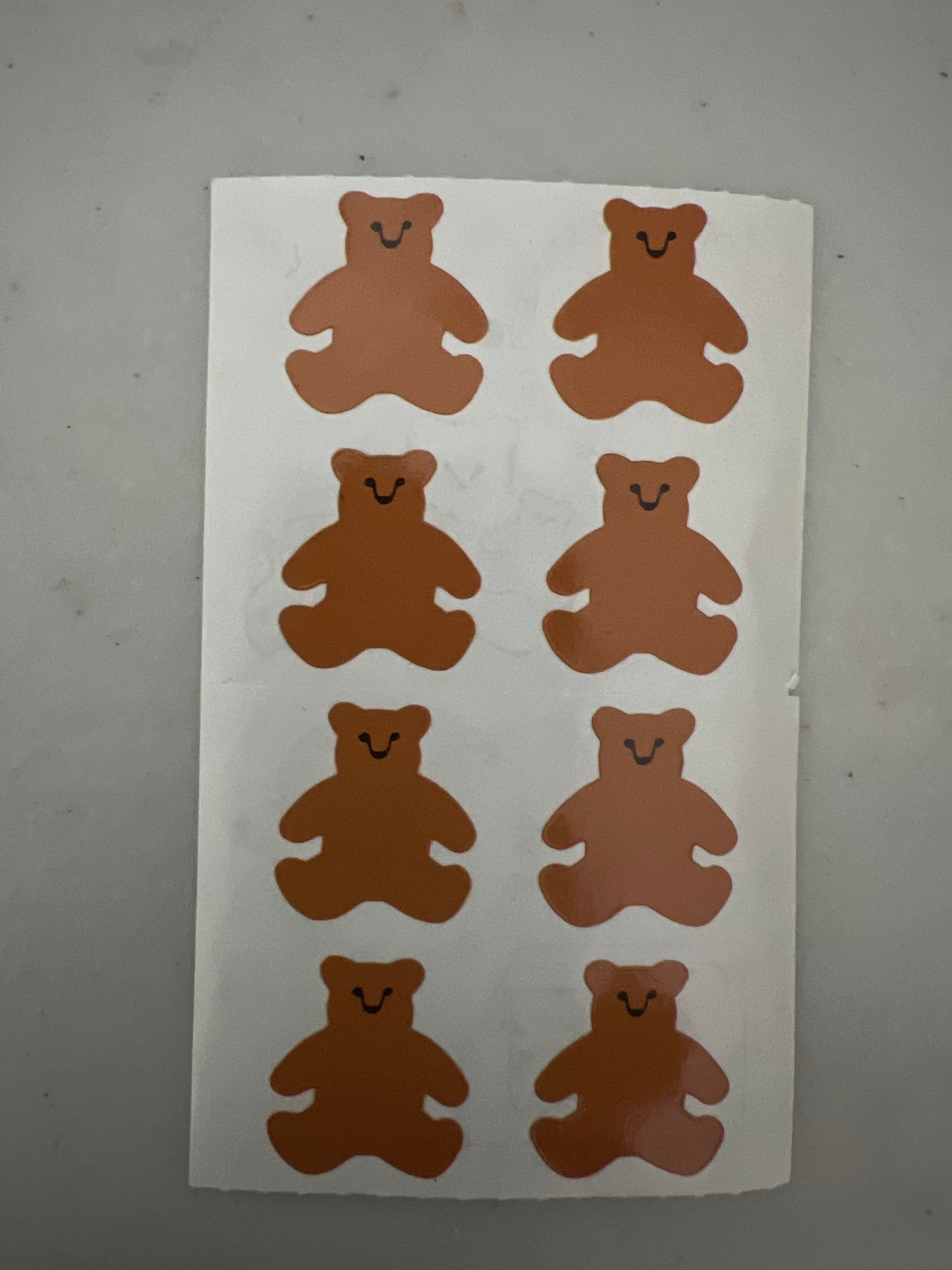 Mrs. Grossman’s Stickers Teddy Bears Small 1/2 Sheet