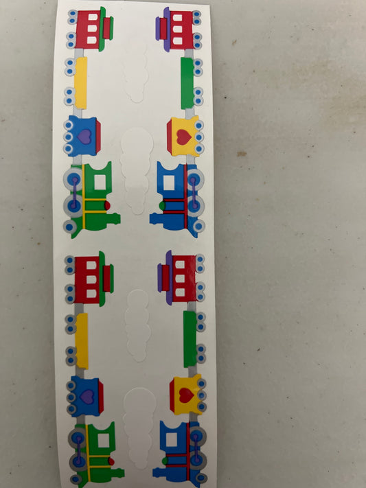 Mrs. Grossman’s Stickers Vehicles Small Trains New