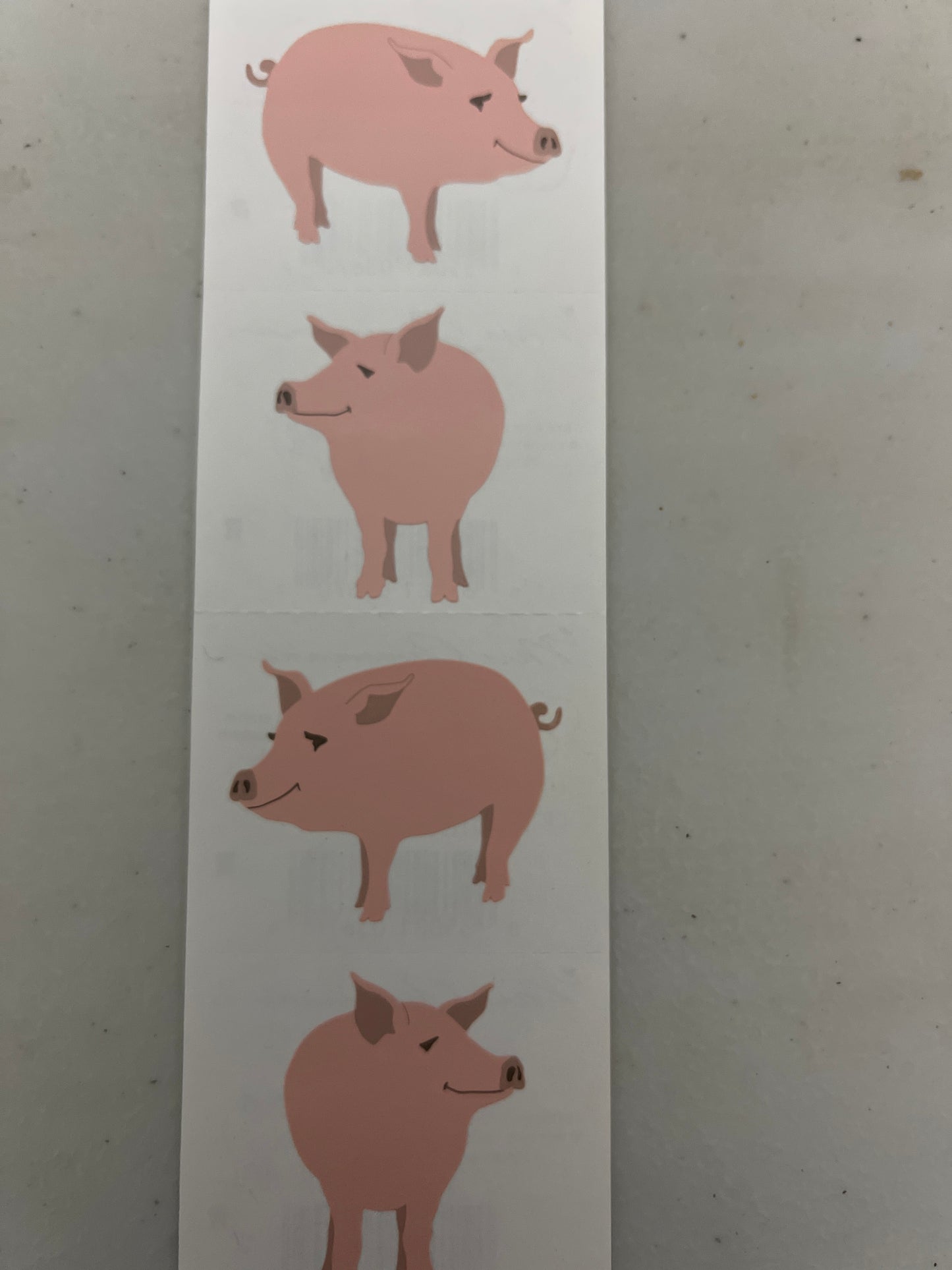 Mrs. Grossman’s Stickers Animals Large Pig New