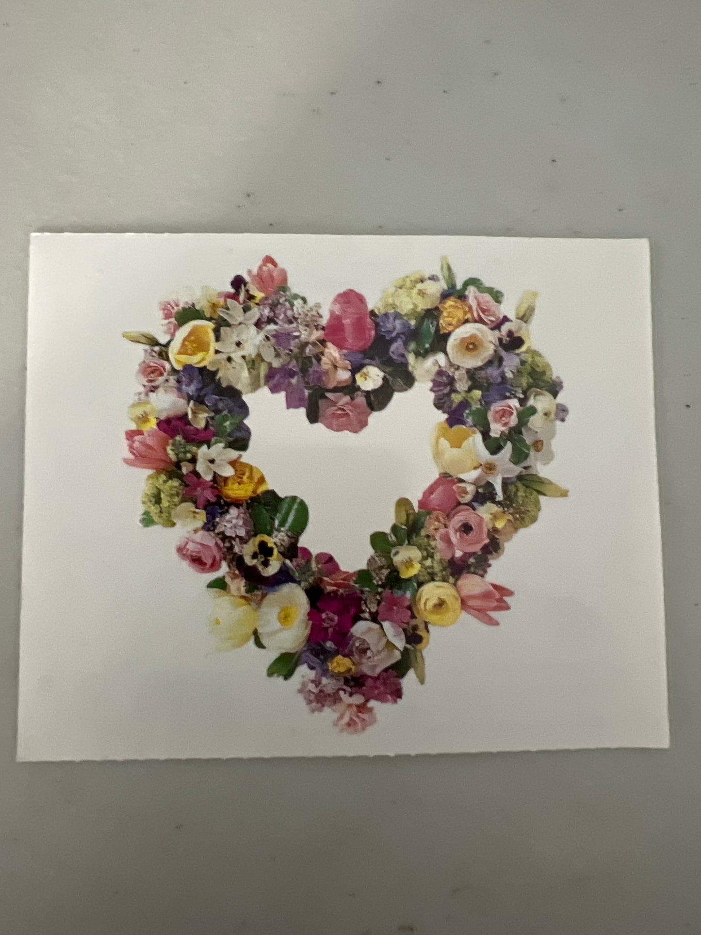 Mrs. Grossman’s Large Stickers Heart Wreath New 1/2 Sheet