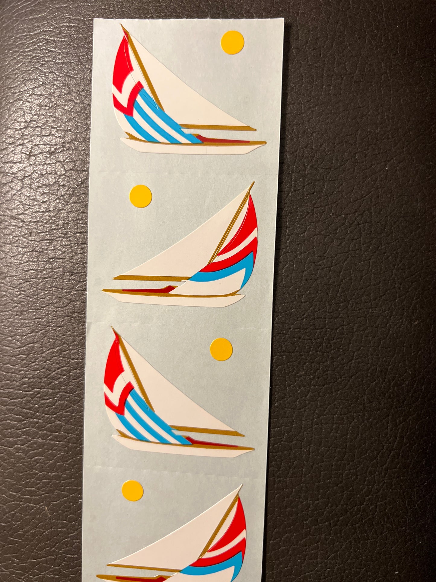 Mrs. Grossman’s Stickers Vehicles Sailboat