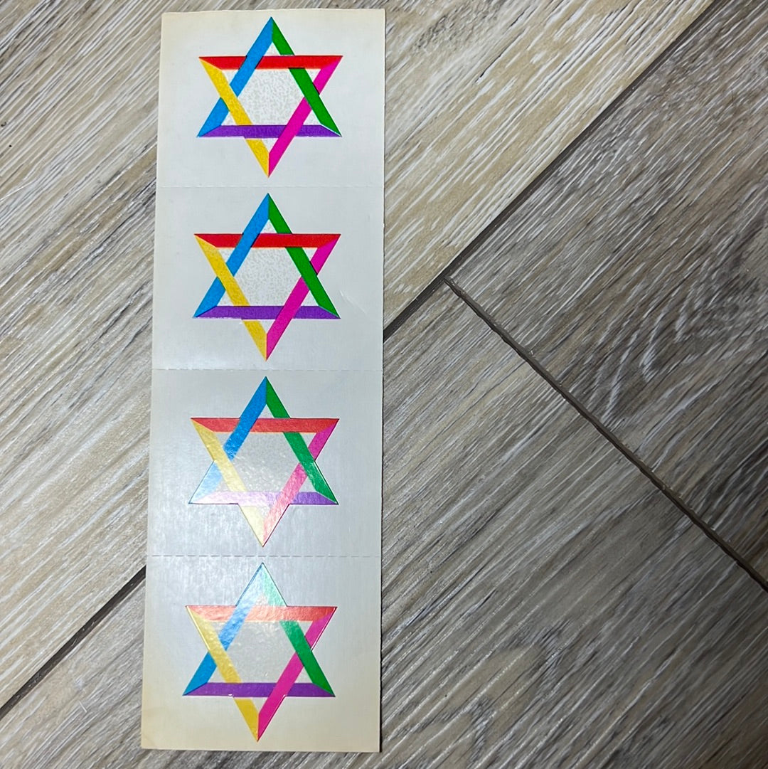 Mrs. Grossman’s Stickers Hanukkah Star of David