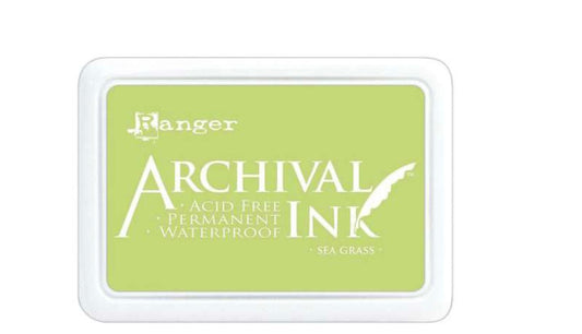 Archival Ink Pads Sea Grass cardmaking