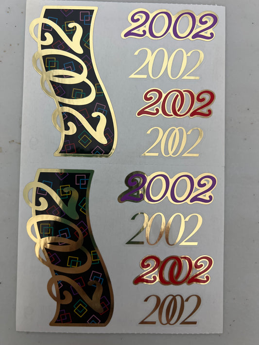 Mrs. Grossman’s Large Stickers 2002 New