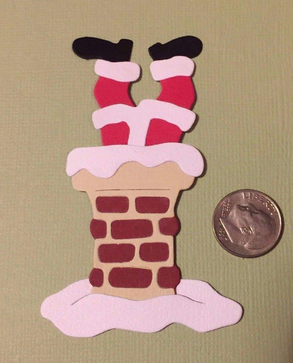 Chimney Santa Die Cuts Christmas