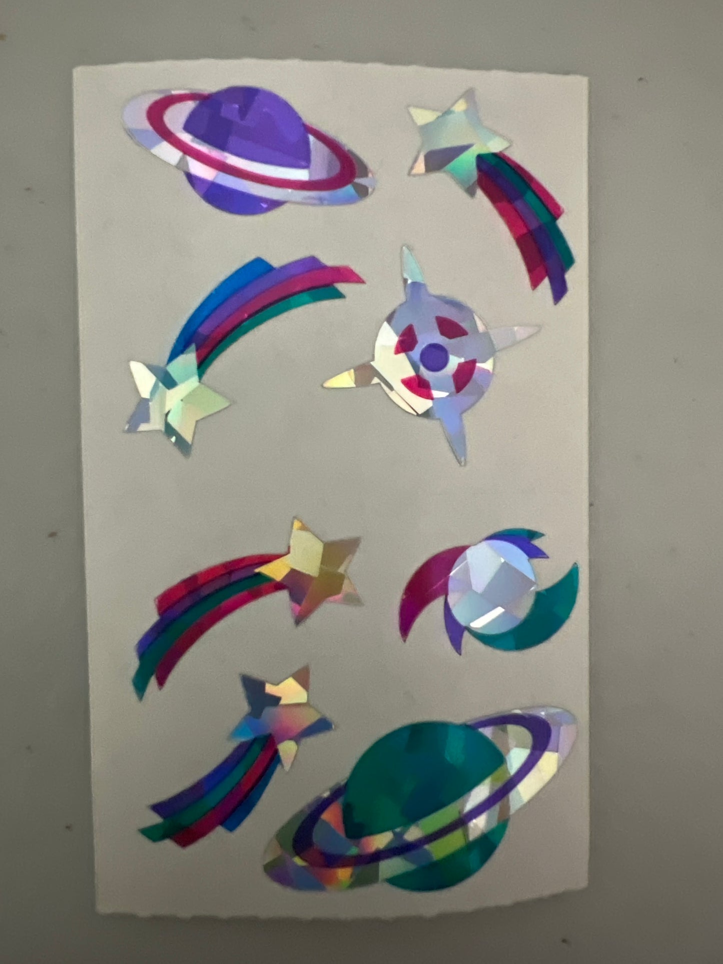 Mrs. Grossman’s Stickers Space Satellites 1/2 Sheet