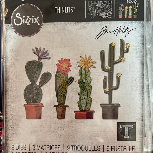 Sizzix Thinlets Funky Cactus