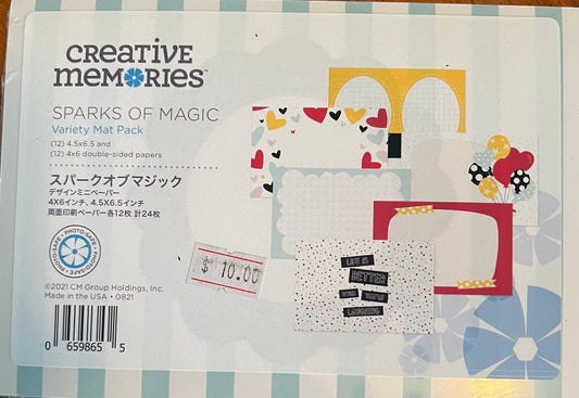 Creative Memories Sparks of Magic Mat Pack