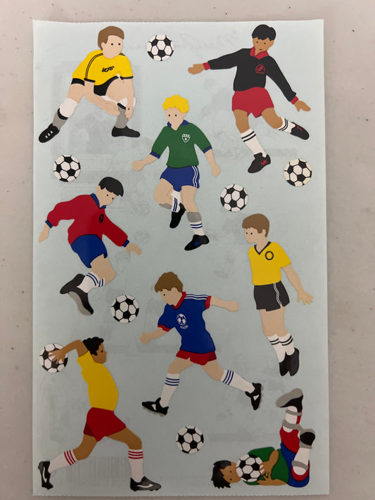 Mrs. Grossman’s Large Stickers Sports Soccer New