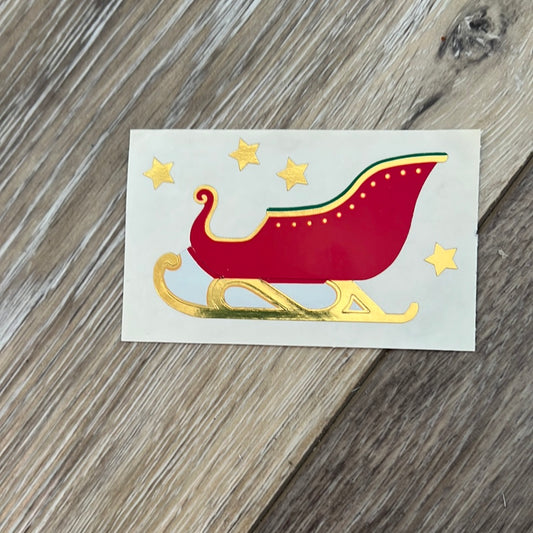 Mrs. Grossman’s Stickers Sleigh 1/2 Sheet Christmas