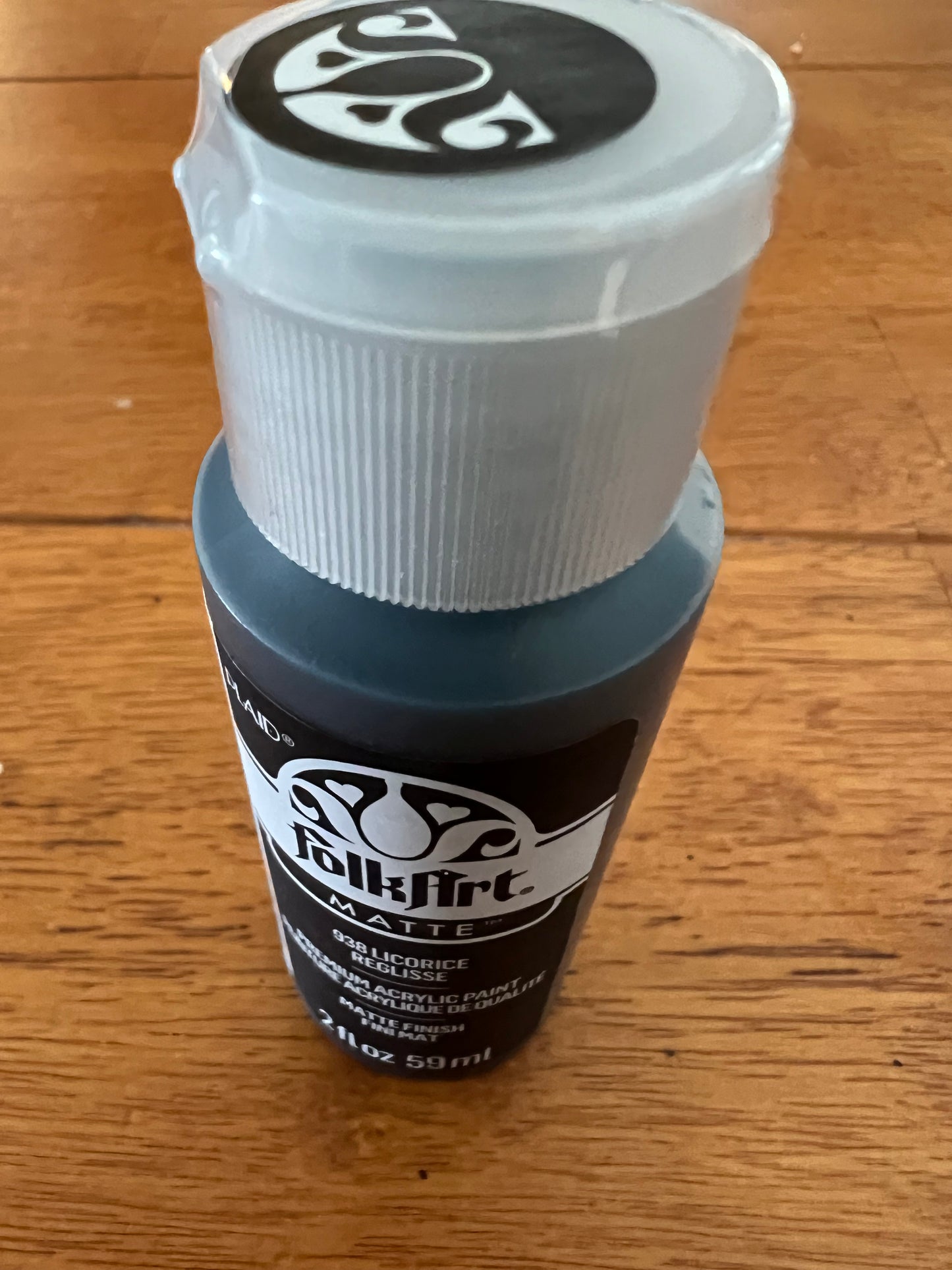 Licorice Folk Art Acrylic Paint